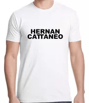 Oferta Remera Hernan Cattaneo 100% Algodón Calidad Premium