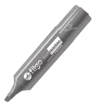 Resaltador Textmarker Filgo Metalizado Color Plata