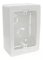 25 Pz Caja Universal Sobreponer Para Canaleta Blanca Cpu013w