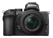  Nikon Kit Z 50 + Lente 16-50mm Vr Sin Espejo Color  Negro 