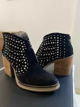 Botas Texanas Con Rachas Ganuzadas