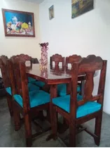 Juego De Comedor De Madera