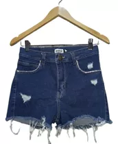 Short De Jean Detalle Delicado Con Stras