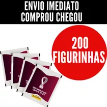 Kit 200 Figurinhas Álbum Da Copa Do Mundo 2022 Qatar Personagem Sortidos