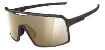 Lentes De Ciclismo Limar Modelo Argo Lente Dorado Oscuro Armazón Titanio Mate