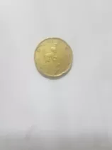 Moneda De 20 Cent  Italiana Con Error  2002