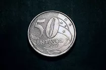 Moneda 50 Centavos De Brasil Trinumia 2007, 2008 Y 2009