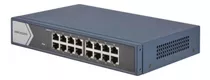 Switch Hikvision Ds-3e0516-e(b), 16 Portas, 10/100/1000 Mbps