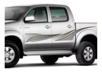 Calcos Toyota Hilux 2010 - 2015 Degrade Puntitos