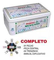 Domino Mexicano 91 Peças