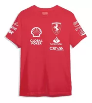 Franela Algodon Ferrari F 1 Formula 1 Unisex 