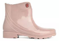 Bota Lluvia Goma Pvc Violeta Mujer Gummi Welli Free