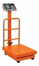 Báscula Comercial Digital Truper Bas-200pla 15732 200kg Con Mástil 127v Naranja 50 cm X 40 cm