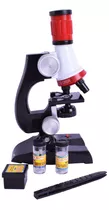 Microscopio Con Luz Y Accesorios A Pila El Duende Azul