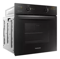 Horno Empotrable A Gas Con Grill Eléctrico (multigas) Continental Oc8gp 73l Negro 220v