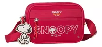 Bolsa Transversal Snoopy Ref Sp2847 Cor Pink