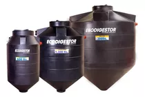 Tanque Biodigestor Autolimpiable Vertical, Cap.5.000 Litros 