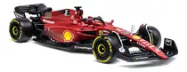Burago Ferrari F1-75#16 Charles Leclerc Fórmula 1 Coche 1/43 Color Rojo