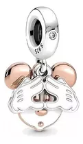 Charm Para Pulsera Mickey Mouse Ley 925