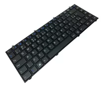 Teclado Para Notebook  14m-p744w8-3d Com Moldura