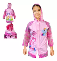 Capa Impermeable My Little Pony Tipo Poncho Para Niñas