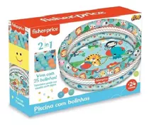 Piscina De Bolinhas Fisher Price Com 25 Bolinhas F00537 Fun