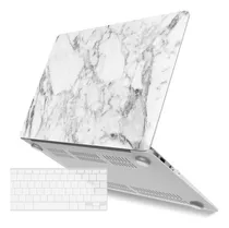 Ibenzer Funda/cubre Teclado Macbook Air 13 Hard Shell Marmol