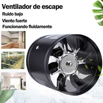 Ventilador De Escape Del Conducto Redondo 4 Pulgadas Baño