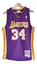 Camiseta Nba Shaquille O'neal Los Angeles Lakers 99-00