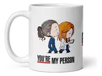 Taza De Cafe Ceramica Importada - Grey's Anatomy