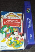 Celebrando La Navidad Vhs Walt Disney Dibujos Animados Micke