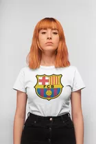 Playera Algodon Premium: Fútbol Club Barcelona Mujer