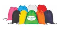 30 Mochilas Sacochilas Ecobag Em Tnt Personalizada