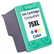 Cartucho De Tinta Para Hp 75xl Color 