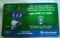 Jireh Tarjeta Telefónica Colección De Brasil. Futbol