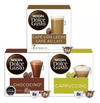 Dolce Gusto Cápsulas Café Más Vendidos Pack X3 Cajas