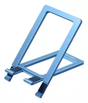 Soporte Para Celular Y Tablet Aluminio Plegable Azul Vention
