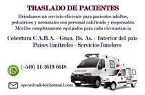 Traslado De Pacientes - Servicio De Ambulancias.
