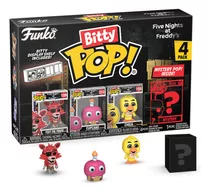 Funko Bitty Pop Five Nights Fox Cupcake Chica + Surpresa