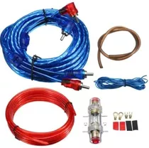 Kit De Cables Para Amplificador Instalación Subwoofer Auto