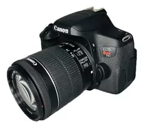 Dslr Câmera Canon T6i C/ 18-55mm Seminova Impecável Wifi