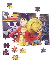 Quebra Cabeça One Piece Luffy 90 Peça Brinquedo Educativo