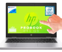 Laptop Hp Probook Táctil Core I5 8th 32gb Ram 512gb Ssd