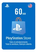 Tarjeta Playstation Gift Card 60 Usd ¡entrega Rápida!