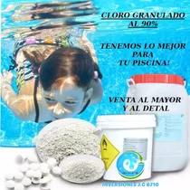 Cloro Granulado Para Piscina Al 90%