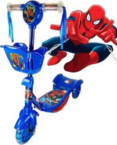 Patinete Infantil Homem Aranha/frozen/hulk