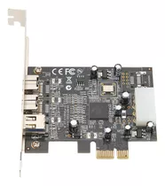 Placa Pci Express Firewire Com 2 Interfaces 1394b 1 1394a