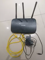 Roteador Tp-link Wr 940n, 450mbps, 2.4ghz. Pouco Uso.