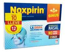 Oferta Noxpirin Sinus Pague 10 Lleve 12