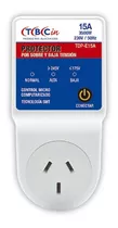 Protector De Tension Alta Baja Tbcin Tdp-e15a 3500w Blanco